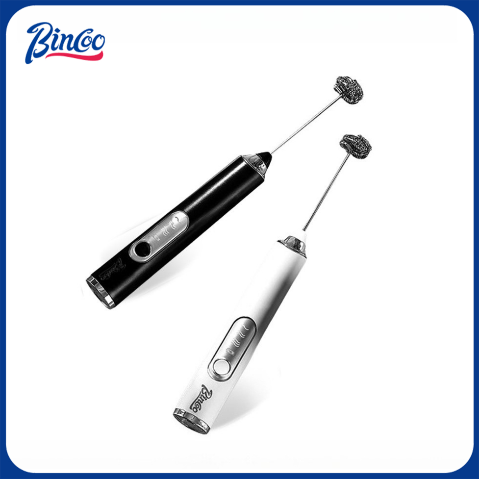 Electric Milk Frother Handheld - Bincoo Digital Handheld Milk Frother, Electric