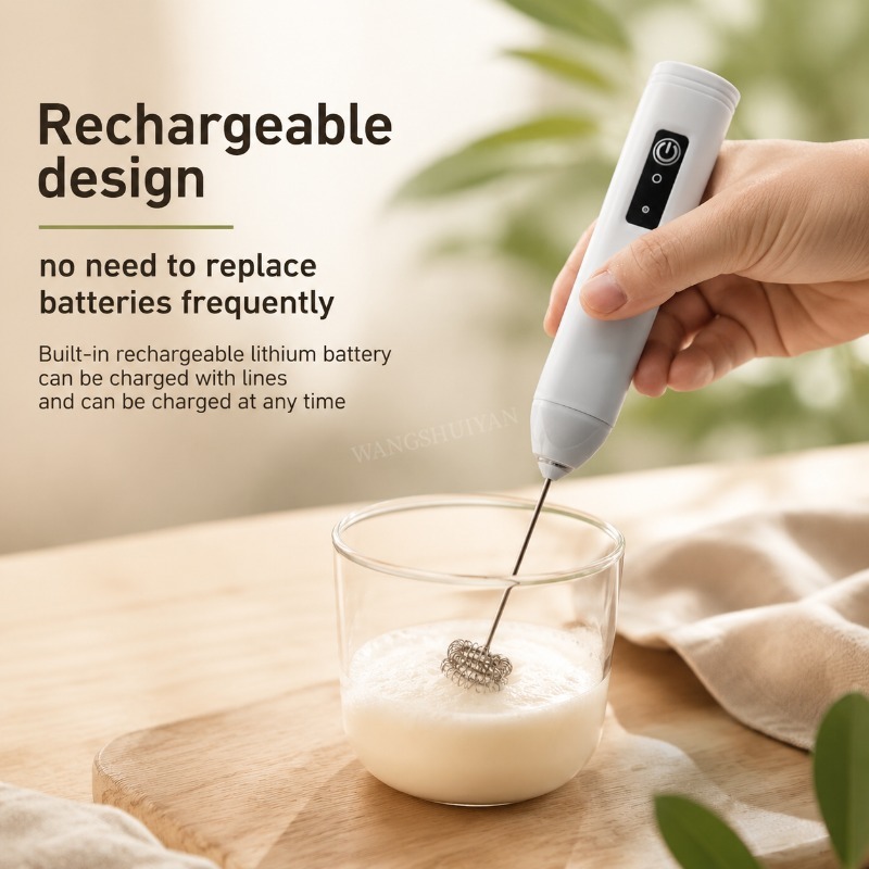 Portable Electric Milk Frother - огляд і ціна Portable Blender Usb Rechargeable