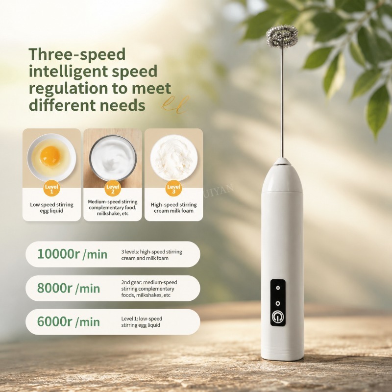 Portable Electric Milk Frother - огляд і ціна Portable Blender Usb Rechargeable