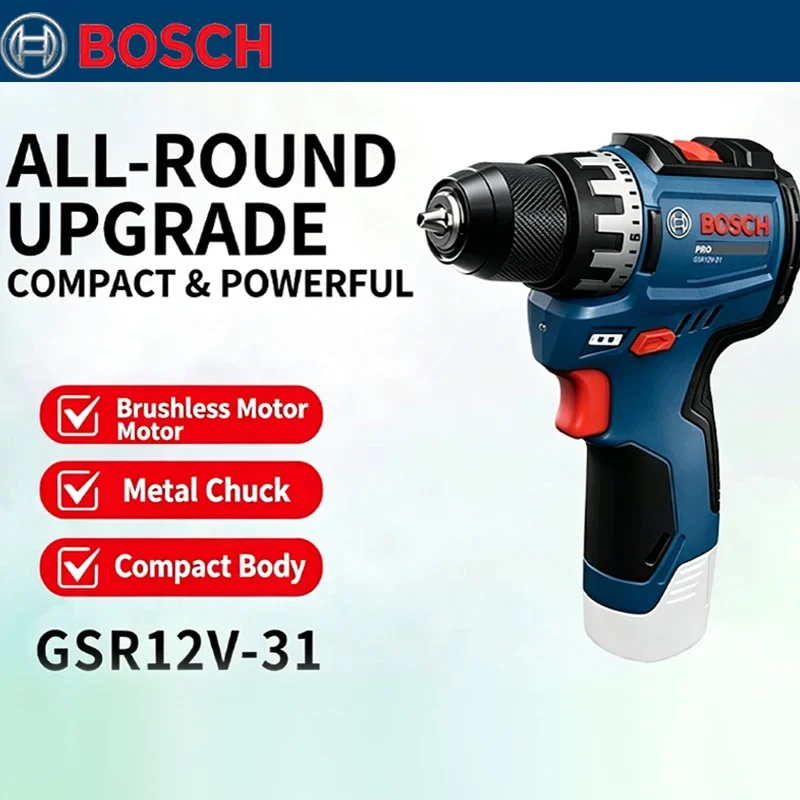 Bosch GSR 12V-31 Brushless Ele - огляд і ціна Home Appliances
