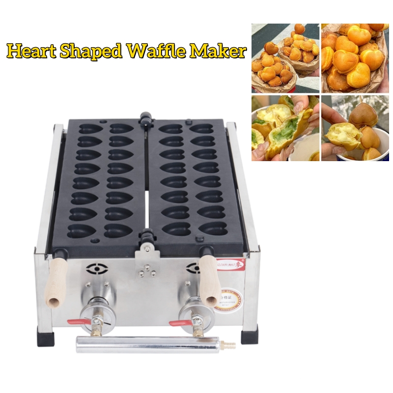 Commercial Mini Heart Shaped W - огляд і ціна Mini Waffle Maker Machine