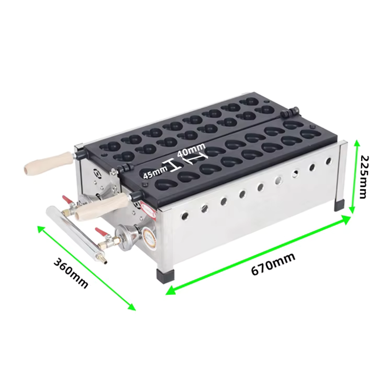Commercial Mini Heart Shaped W - огляд і ціна Mini Waffle Maker Machine