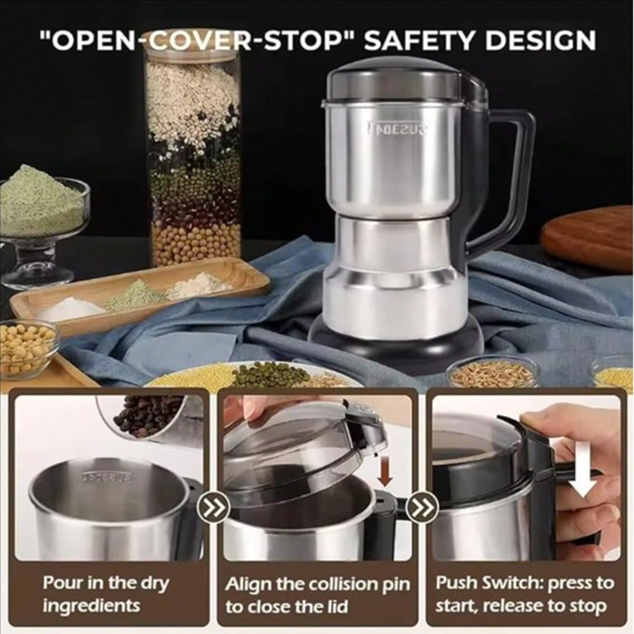 Coffee Grinder, 300W Powerful  - огляд і ціна Coffee Bean Grinder Electric