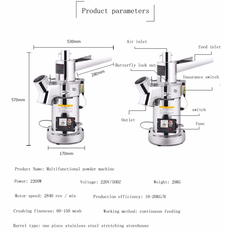Electric Coffee Grinder Multif - огляд і ціна Coffee Bean Grinder Electric