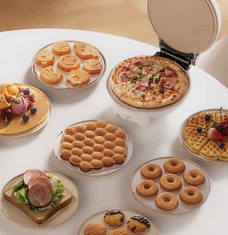 750W Mini Sandwich Maker Elect - огляд і ціна Mini Waffle Maker Machine