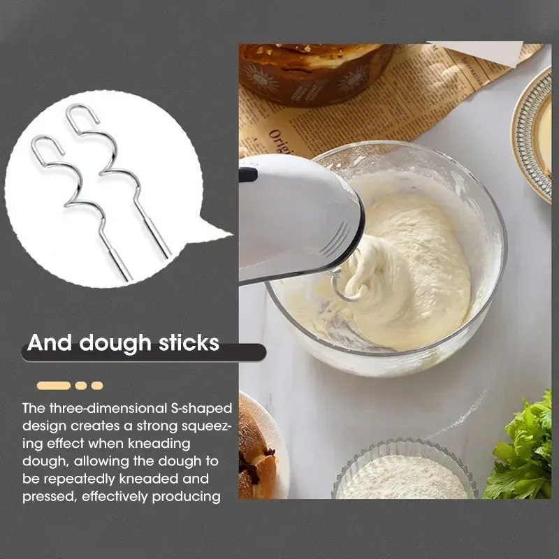 7-Speed Electric Hand Mixer Au - огляд і ціна Immersion Hand Blender Set