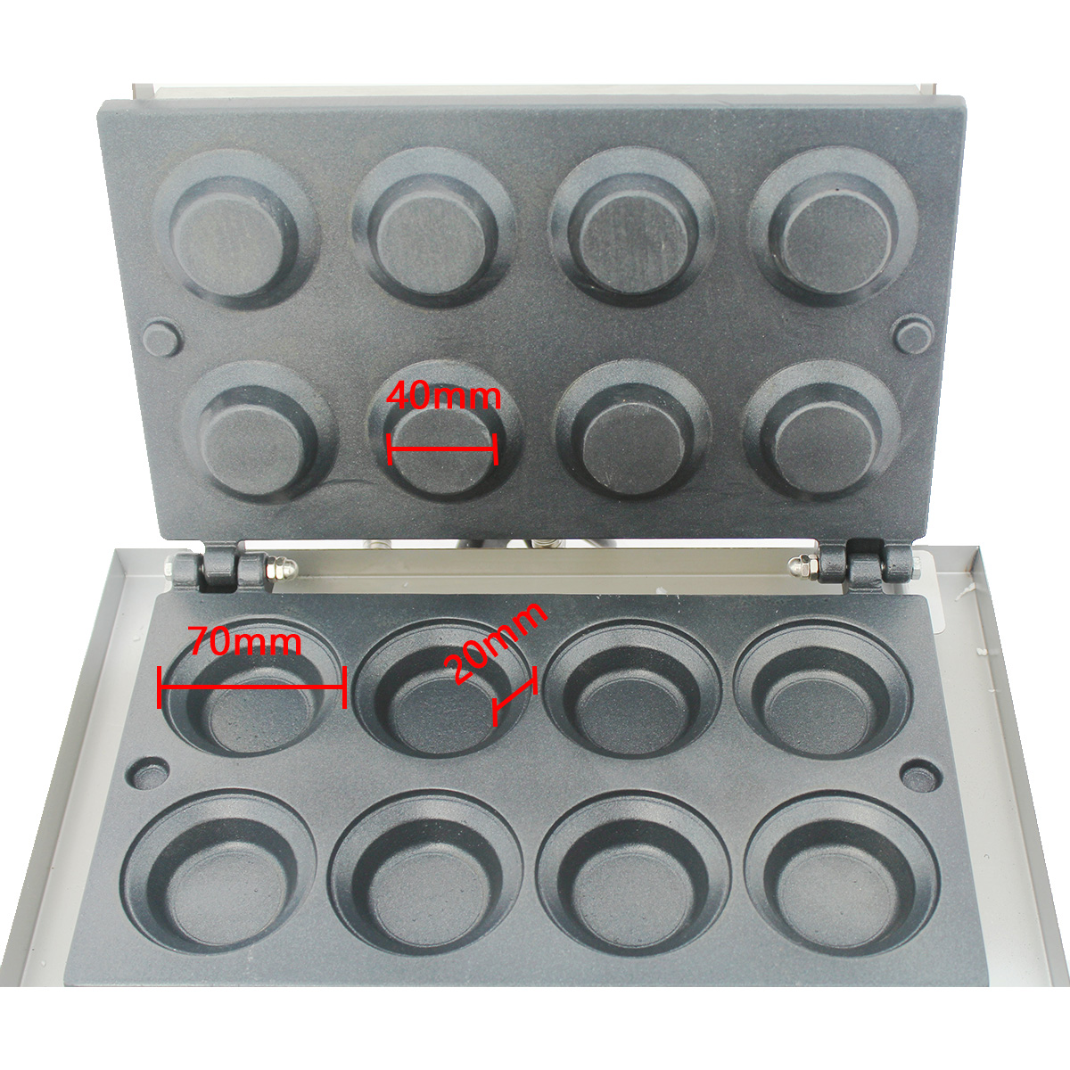 HPH2O Commercial Non-stick Ele - огляд і ціна Mini Waffle Maker Machine