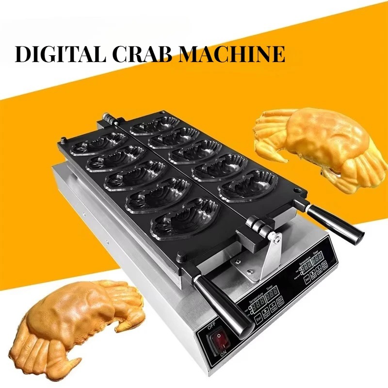 【Hot】Mini Crab Waffle Maker 11 - огляд і ціна Mini Waffle Maker Machine