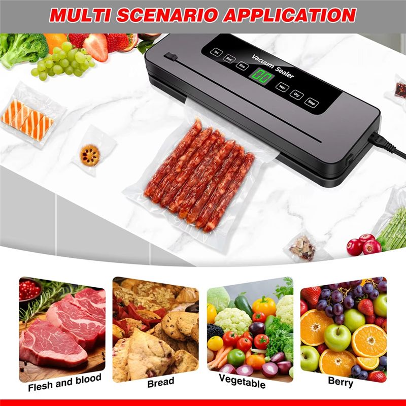 ABZC-Electric Vacuum Sealer Ma - огляд і ціна Food Vacuum Sealer Machine