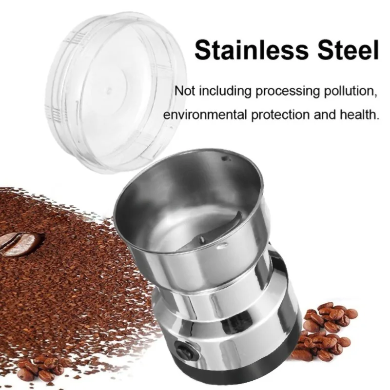 110V-220V Electric Grinder Hom - огляд і ціна Coffee Bean Grinder Electric