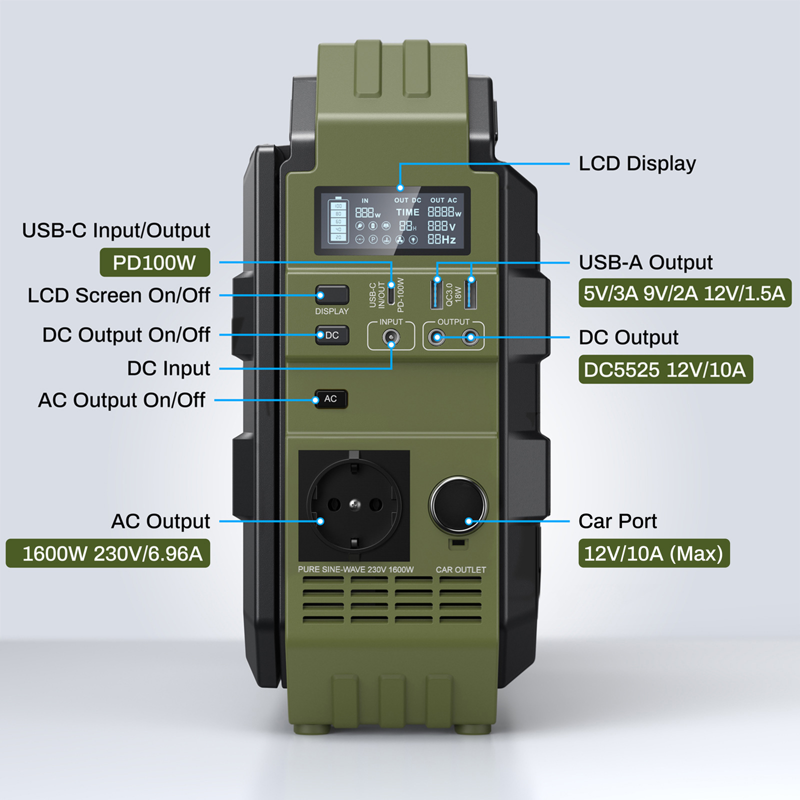 OEM ODM Customized 1000W High  - огляд і ціна Small Appliances